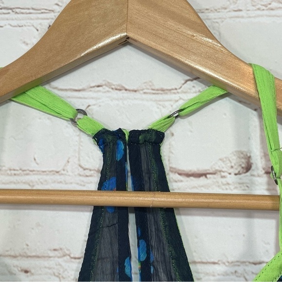 Hollister Sundress Size Small Floral Blue - Picture 9 of 11